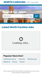 Mobile Screenshot of northcarolinajobdepartment.com